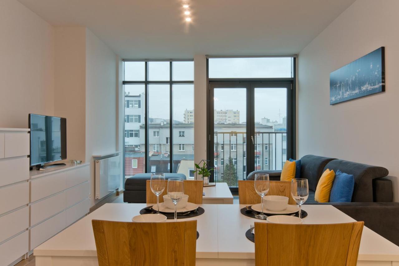 Citystay Abrahama Gdynia Apartment Exterior foto